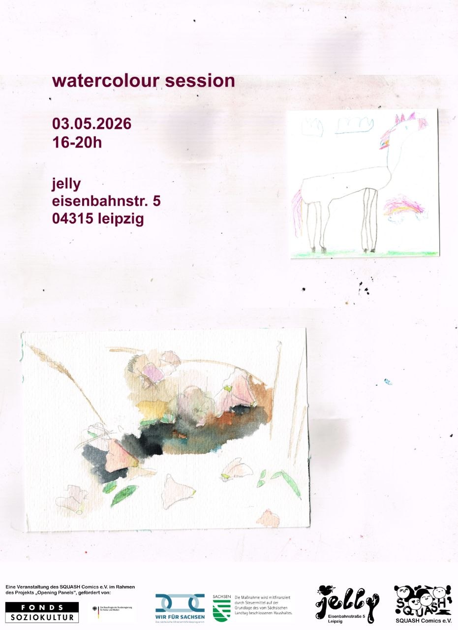 watercolour session